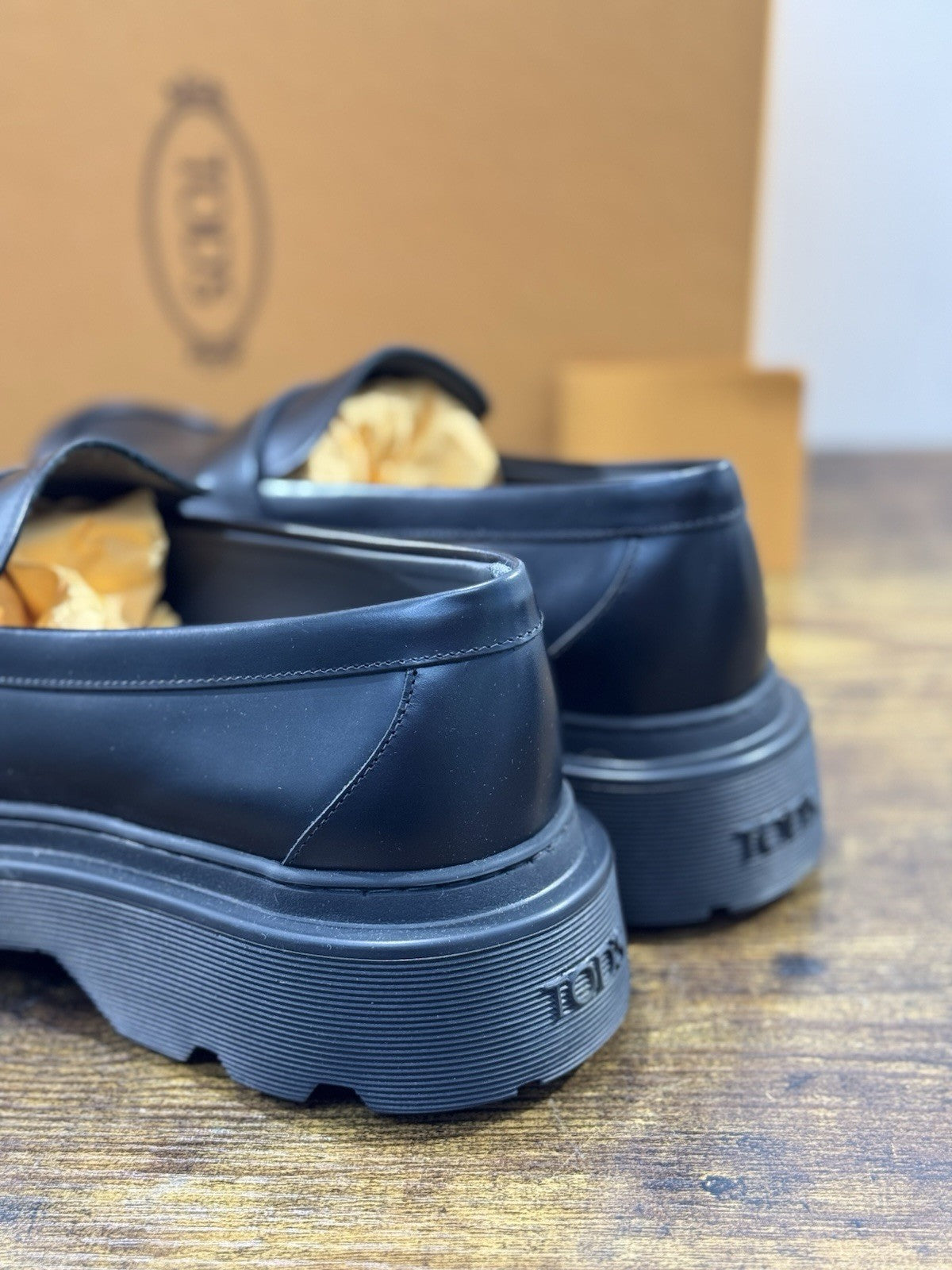 Tod’s Mocassino Pelle Nero Commando Extra Light Luxury Tod’s Uomo 41