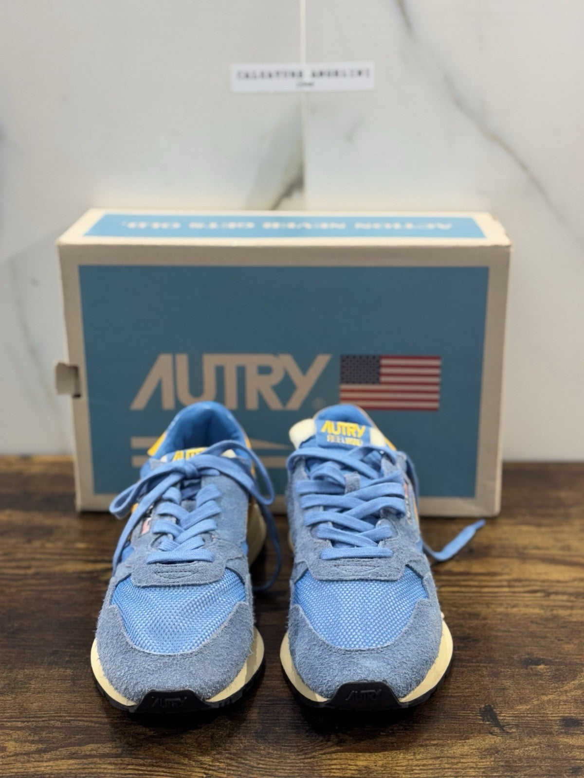 Autry Reelwind  Low Men Sneaker Celeste  Casual Autry Uomo 40