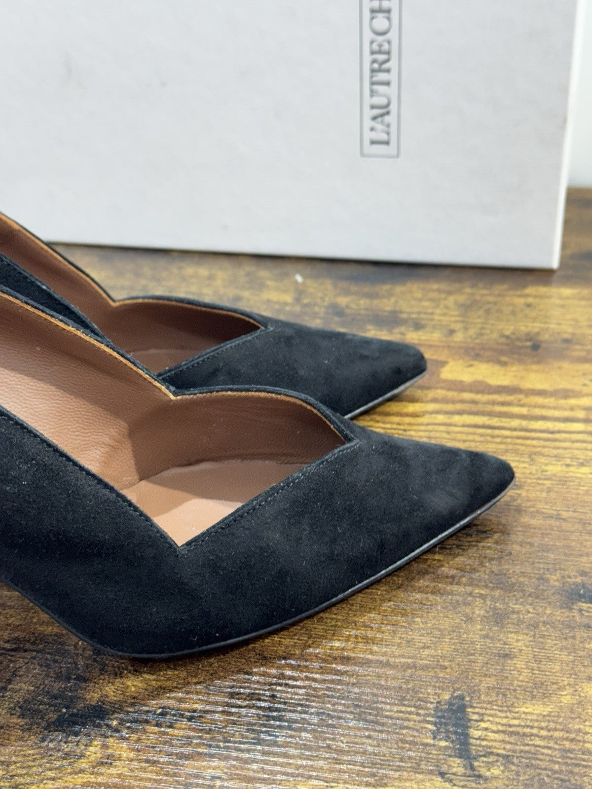 L’autrechose Décolleté Suede  Nero  Casual Donna 41