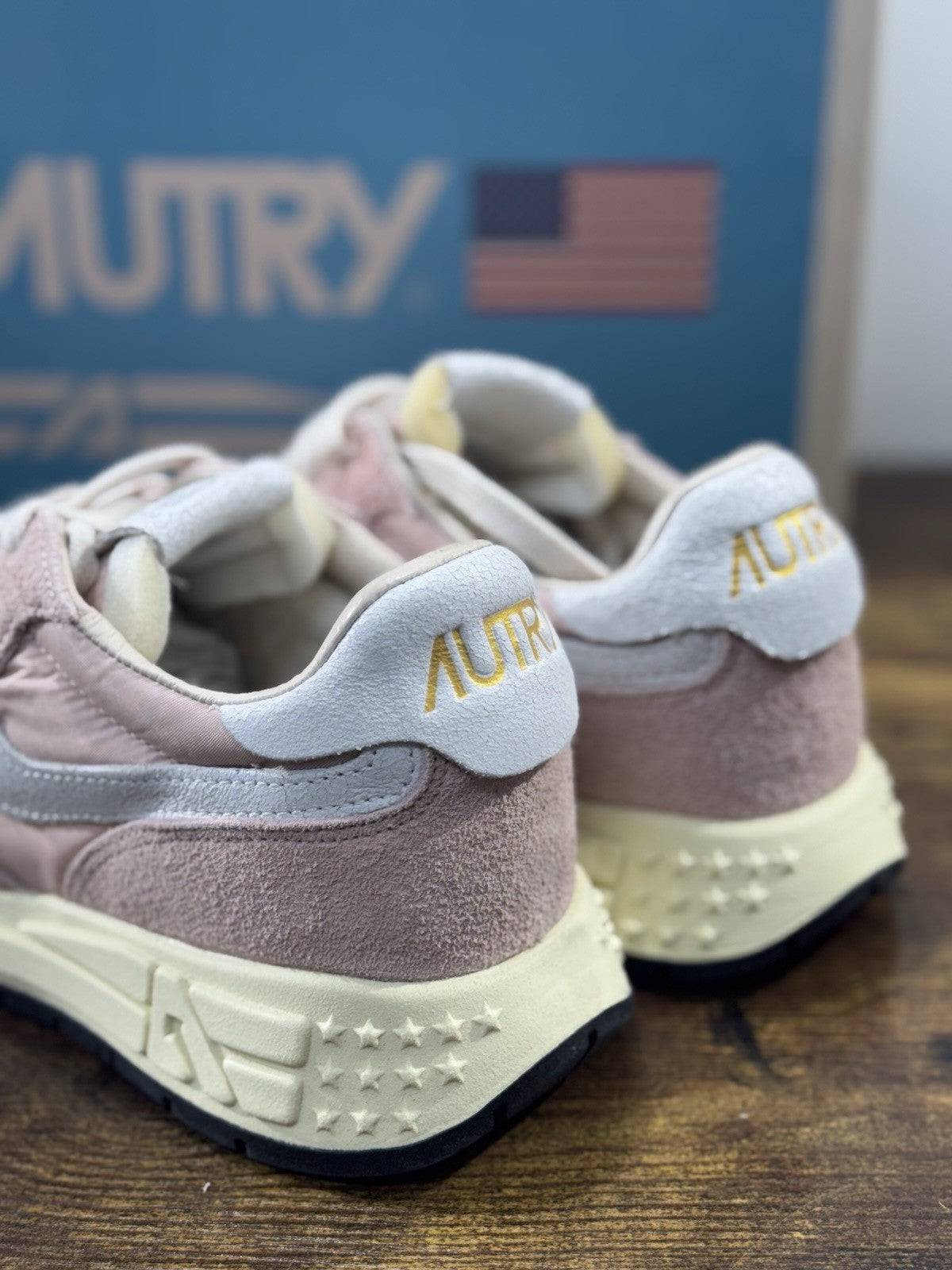 Autry Reelwind  Low Sneaker Suede Pink   Casual Autry Donna 40