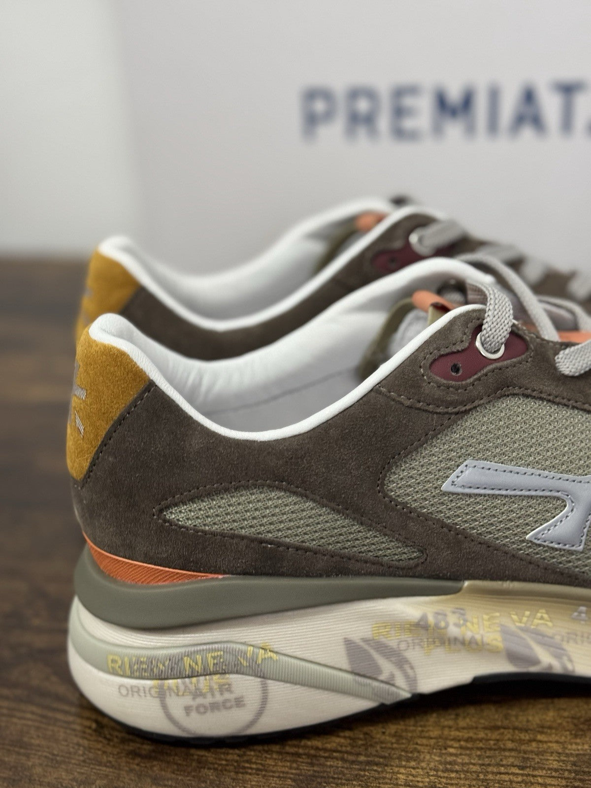 Premiata Moerun Sneaker Suede Verdone  Casual Premiata Uomo 42