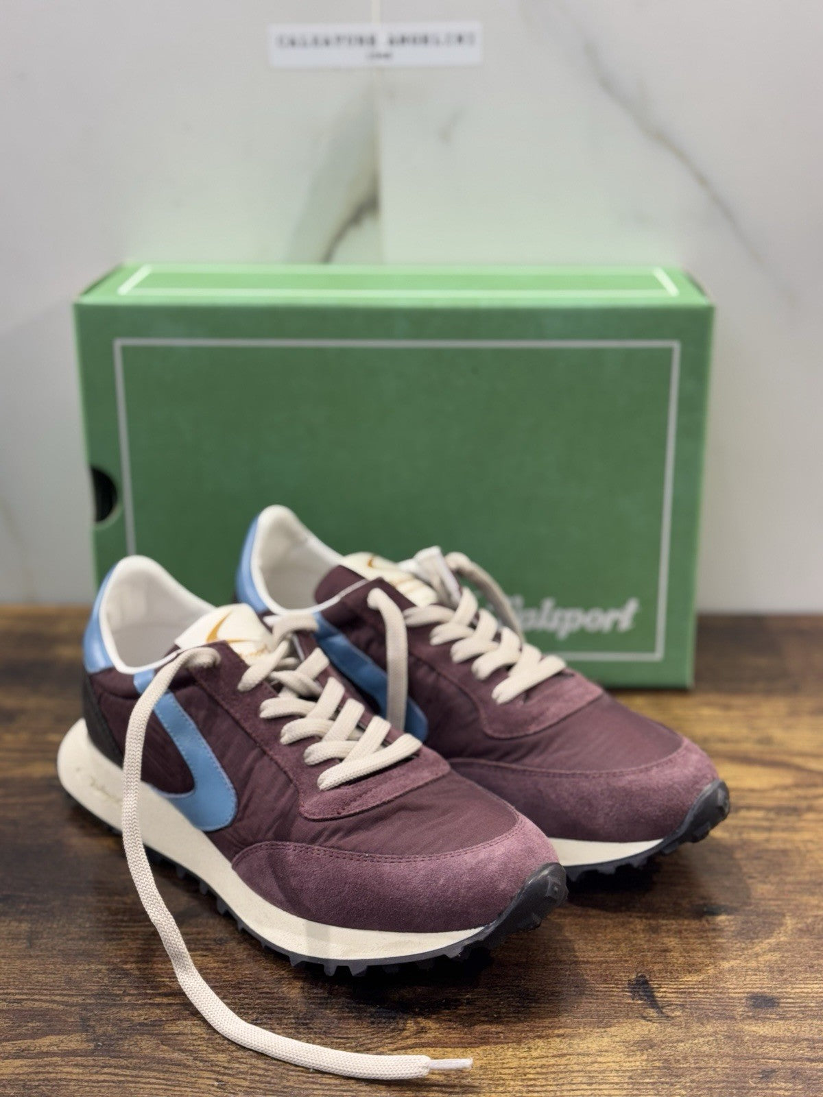 Valsport Start Heritage  Sneaker Suede Bordo’   Casual  Uomo 42