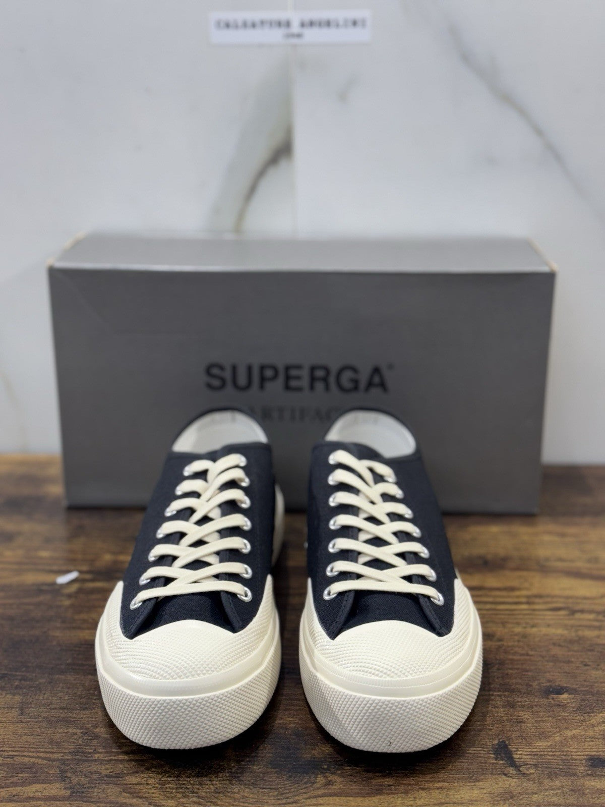 Superga Artifact Icon Sneaker Canvas Nero  Causal Superga Uomo 42