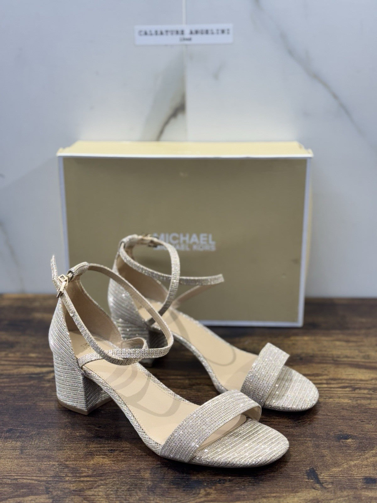 Michael Kors Sandalo Serena Flex In Pale Good Casual Donna 39
