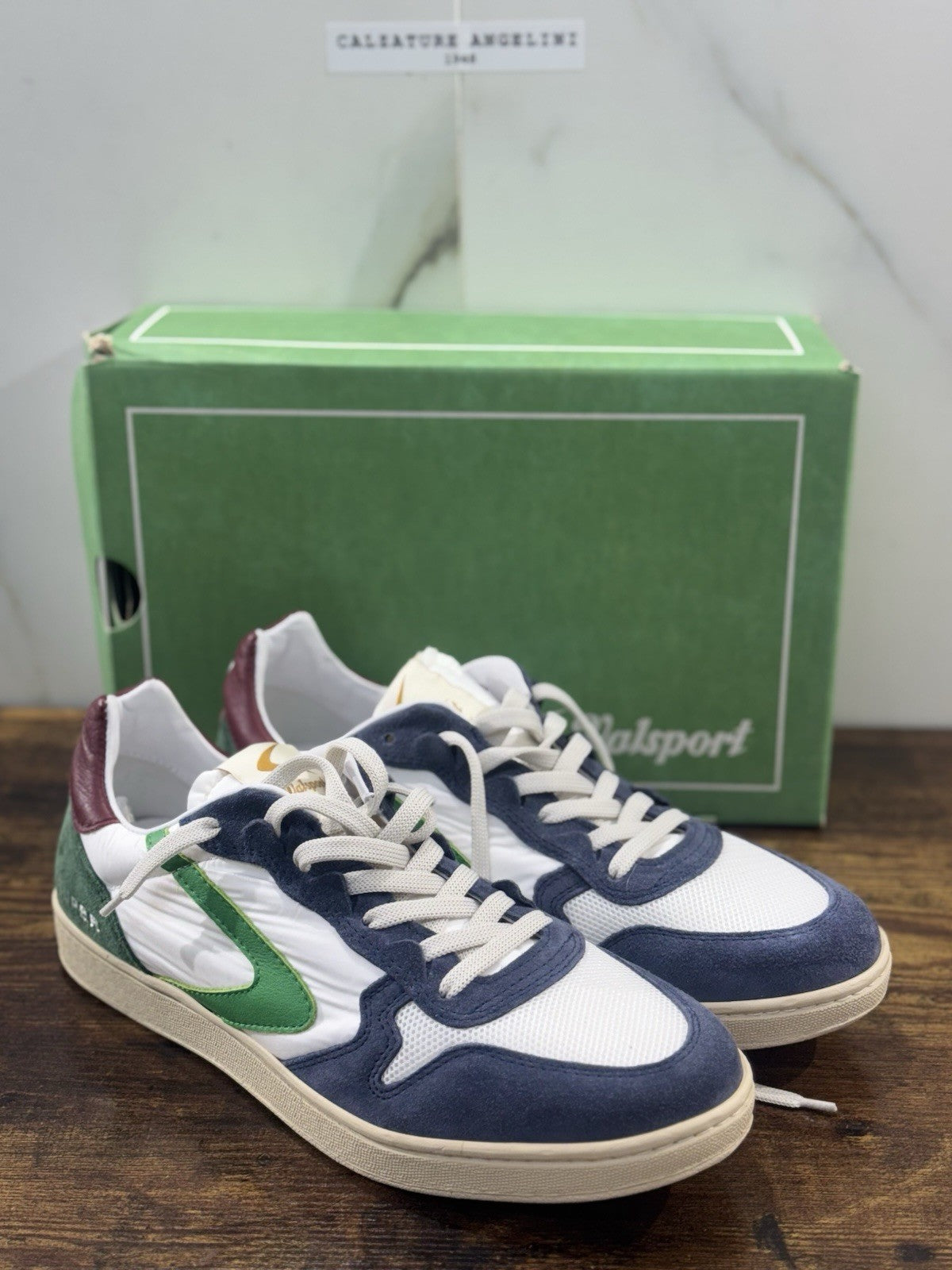 Valsport Super Sneaker Uomo Nylon Mesh Casual Made In Italy Heritage 45