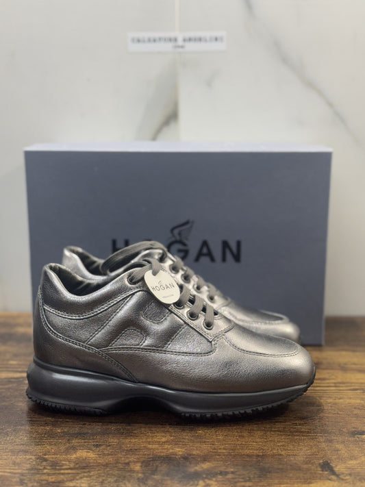 Hogan Interactive Pelle Argento Scuro   Casual Hogan Donna 35.5