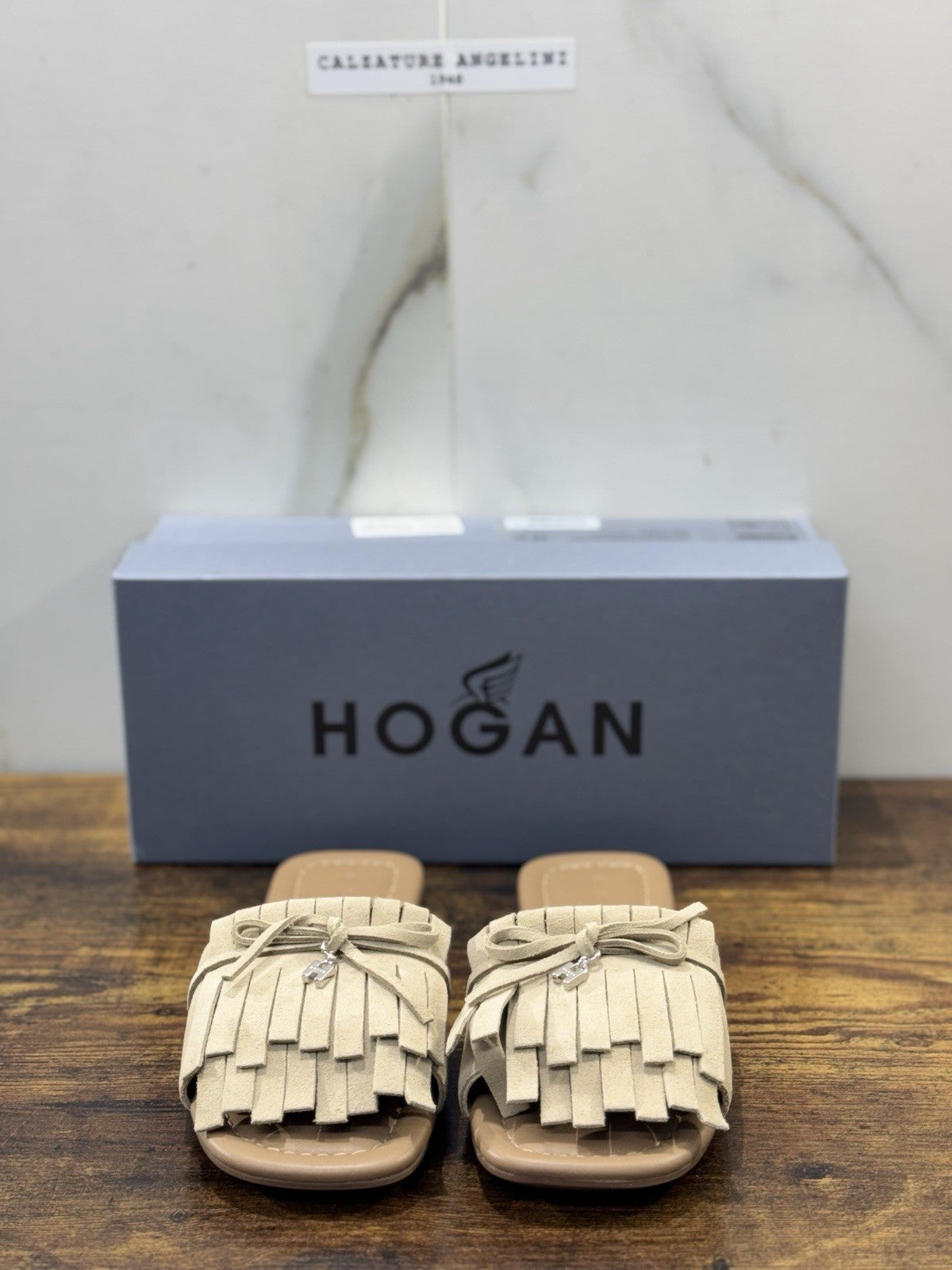 Hogan H685 Sandalo Suede Corda Casual Hogan Donna 36