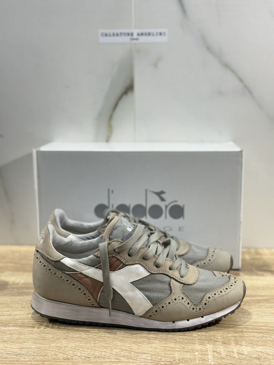 Diadora Heritage Sneaker Uomo Trident C Dyed    Pelle  Grigia  Sneaker 40.5