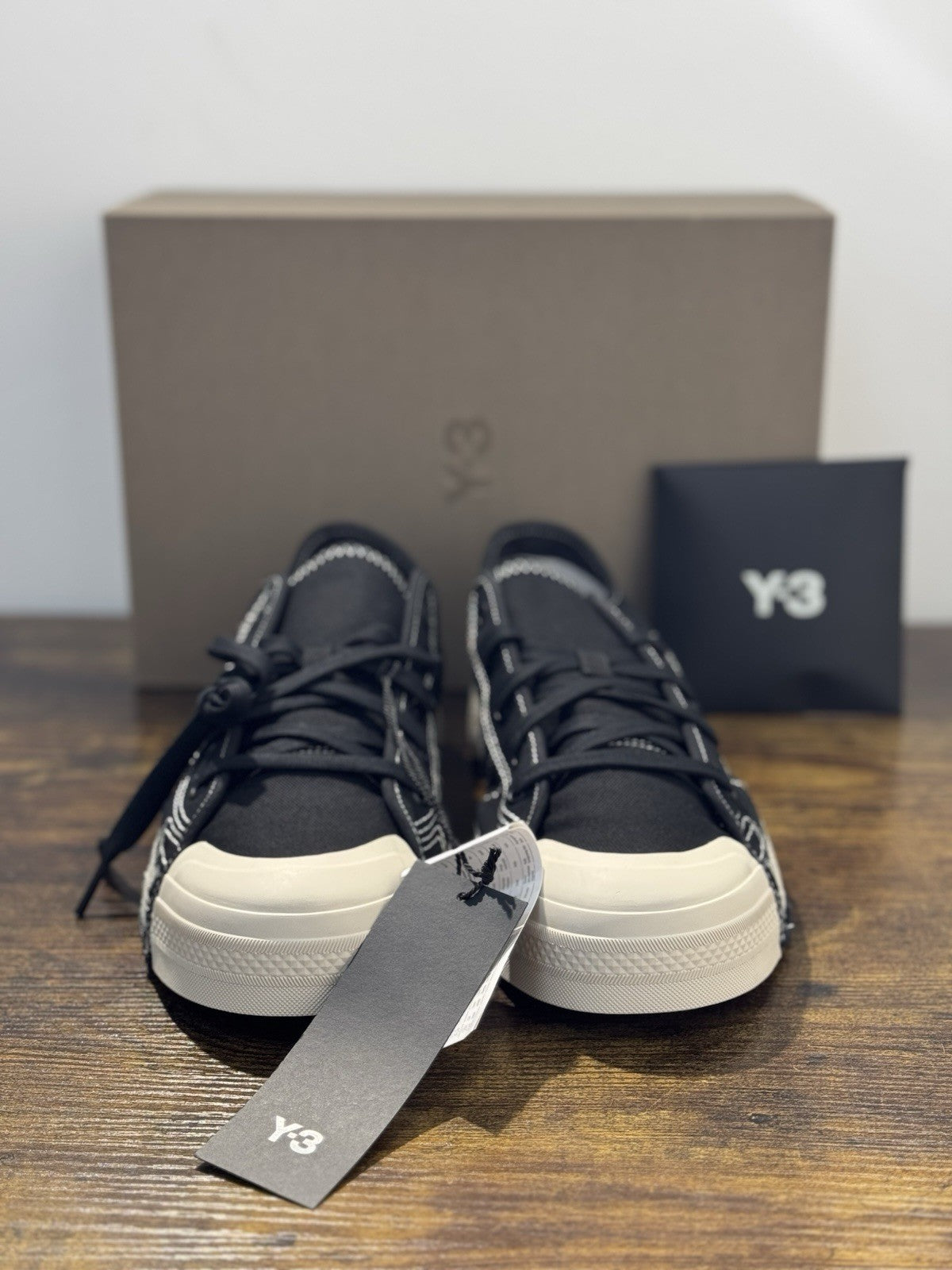 Y-3 Stan Smith Sneaker Nizza Low Nero  Casual Luxury Yohji Yamamoto Uomo 41.5