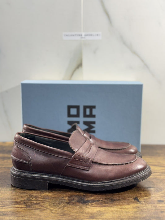 Moma Mocassino Uomo Pelle Cusna Ebano     luxury moma men shoes 42.5