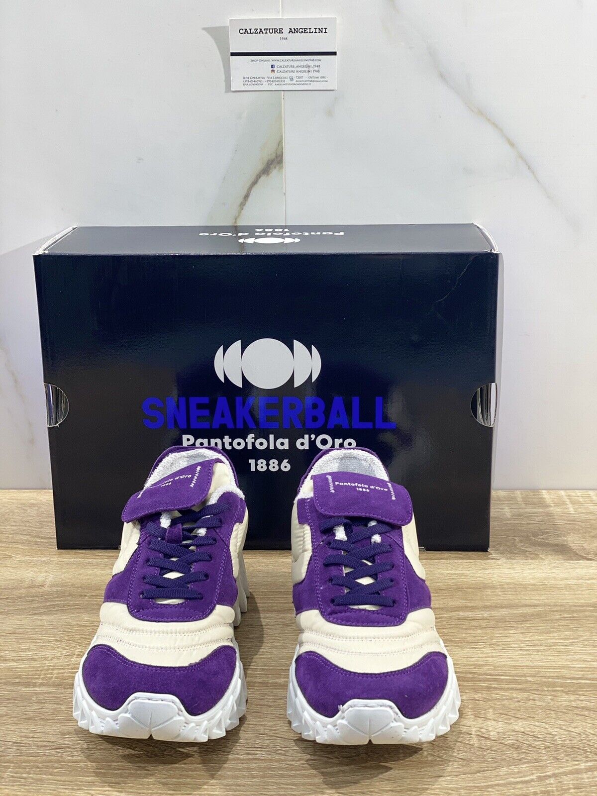 Pantofola D’oro Sneaker Donna  sneakerball fondo vibram Viola   36