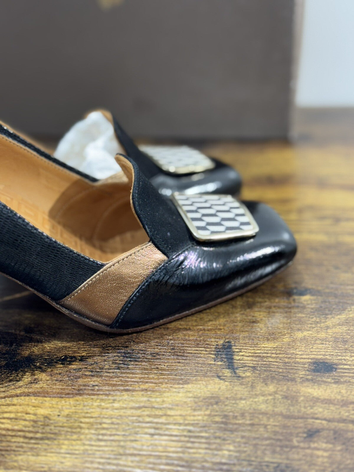 Chile Mihara Mocassino  Donna Ohico   Nero Luxury Casual Shoes 37.5