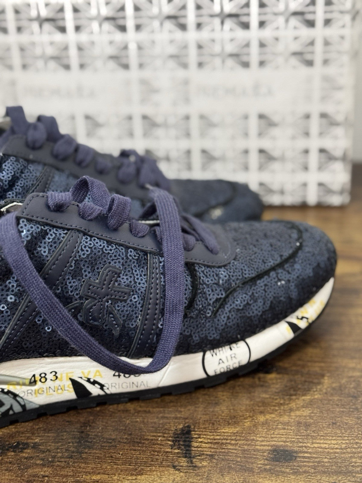 Premiata Sneaker Diane Blu Casual Premiata Scarpa Donna 36