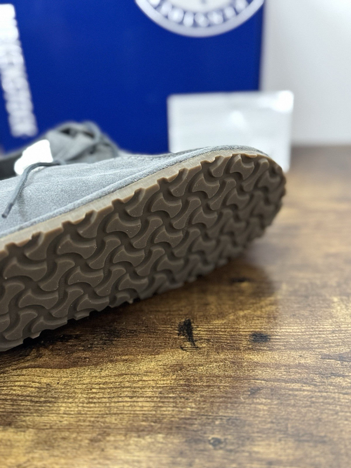 Birkenstock Utti Lace Suede Basalt Grey Scarpa Uomo 42