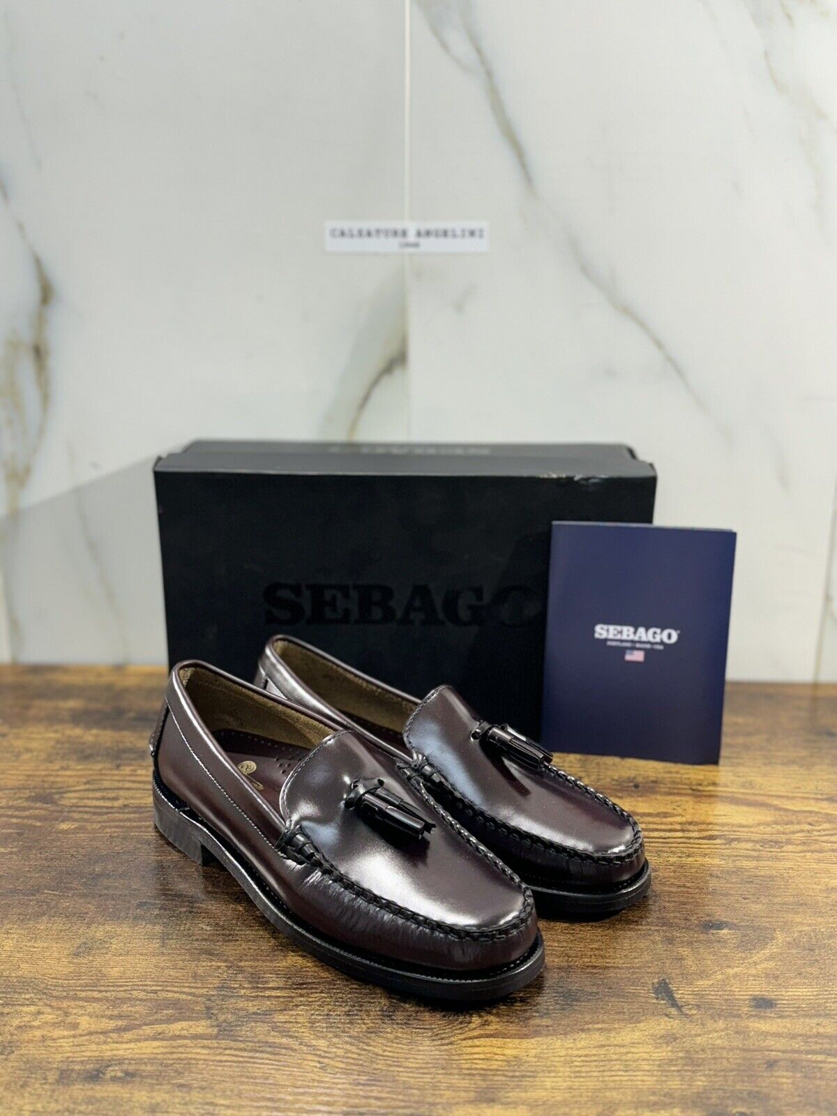 Sebago Mocassino Uomo Classic Will Pelle Bordo’ Icon Sebago 41.5