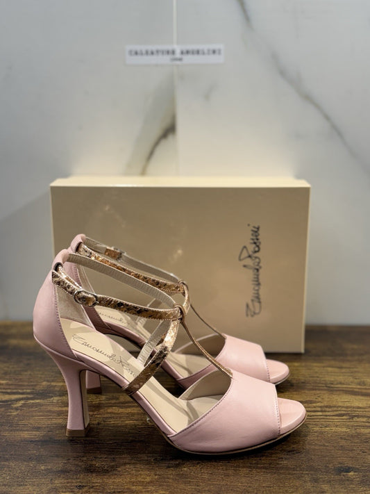 Emanuela Passeri Sandalo  Pelle Cipria   Casual Scarpa Donna 38