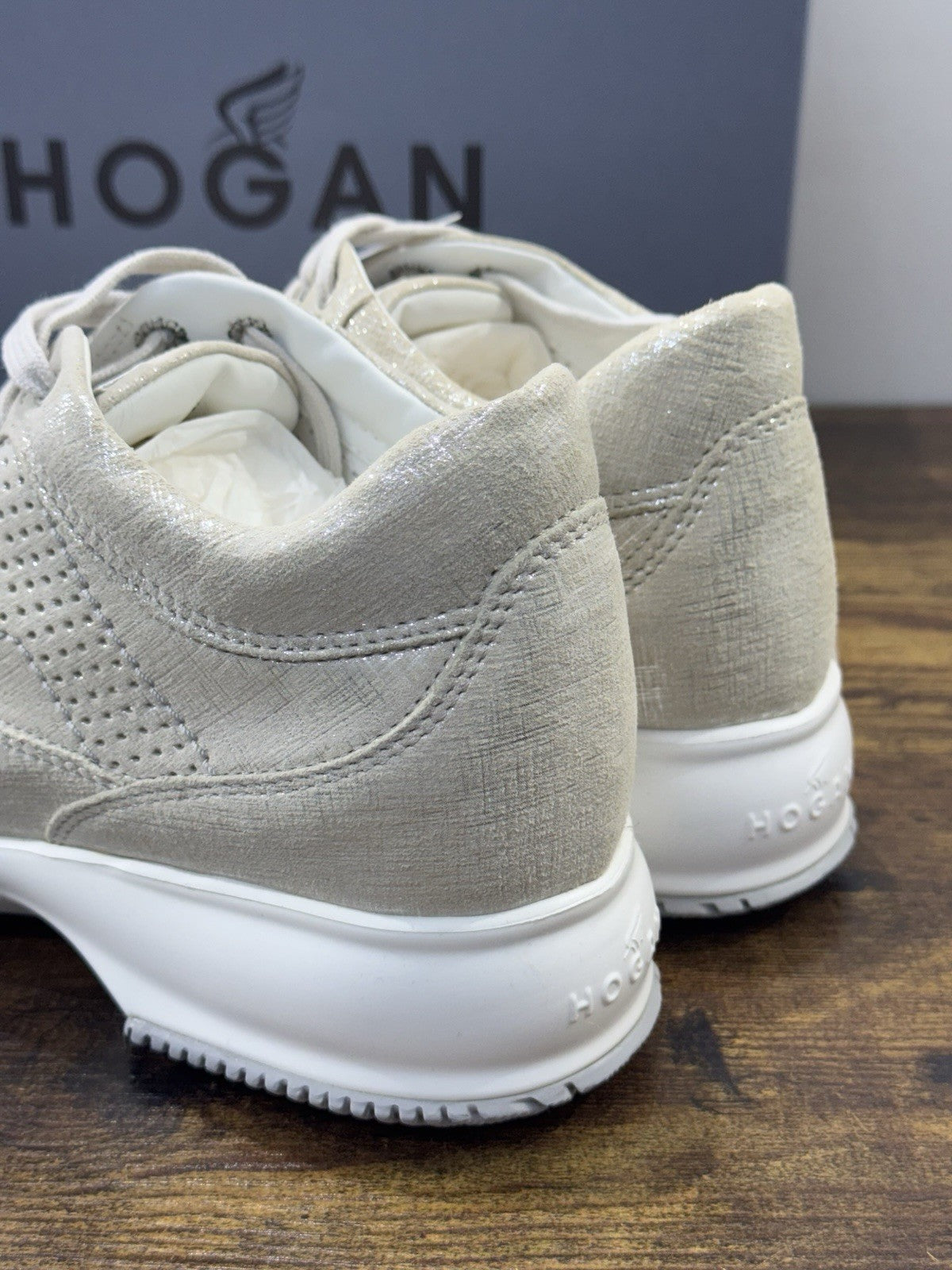 Hogan Interactive Pelle Ghiaccio H Traforata   Casual Hogan Donna 38.5