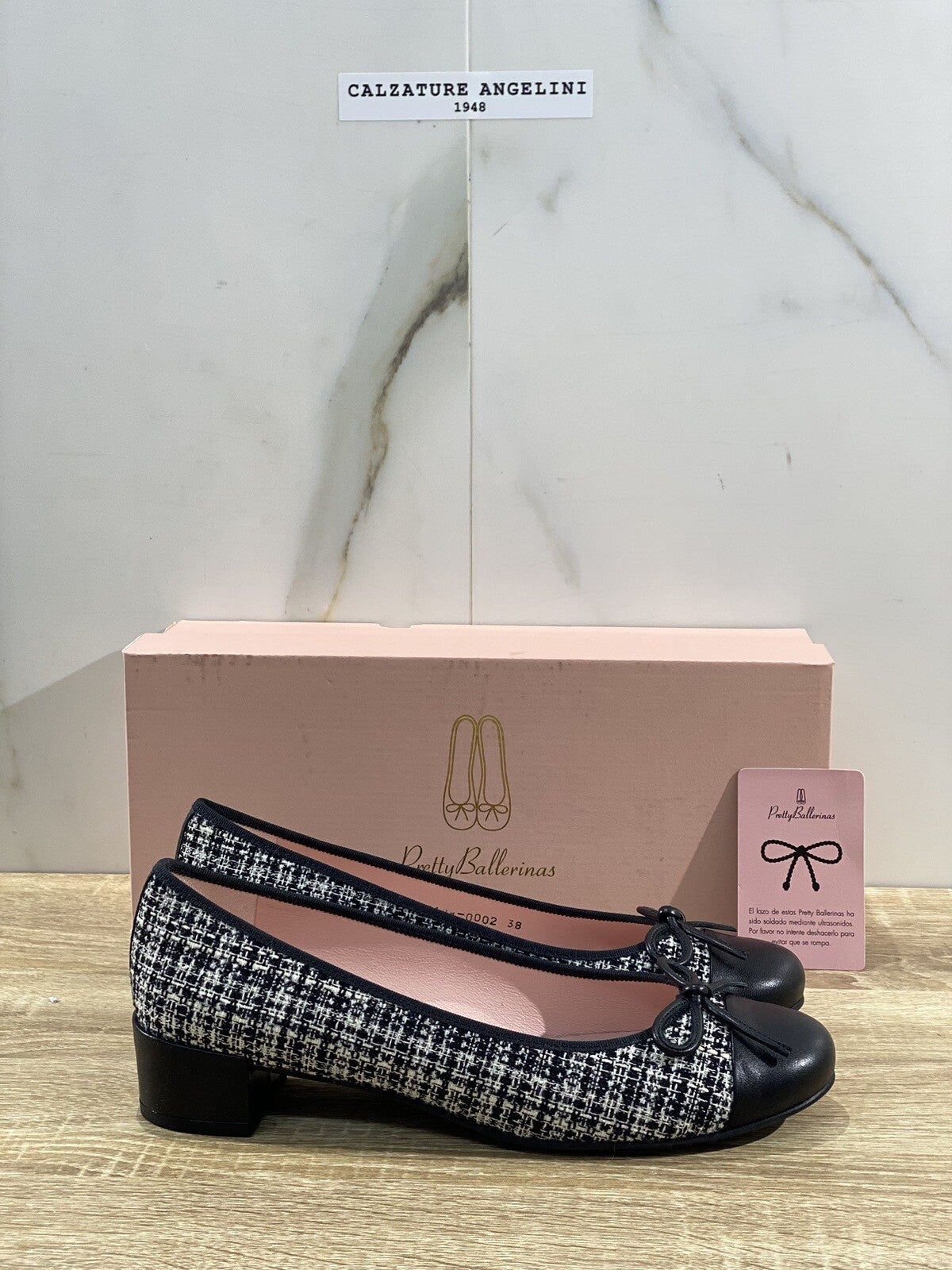 Pretty Ballerinas Scarpa Donna Lindsay Nero Pelle E TexCasual Ballerina Donna 37