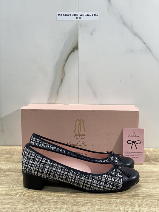 Pretty Ballerinas Scarpa Donna Lindsay Nero Pelle E TexCasual Ballerina Donna 37
