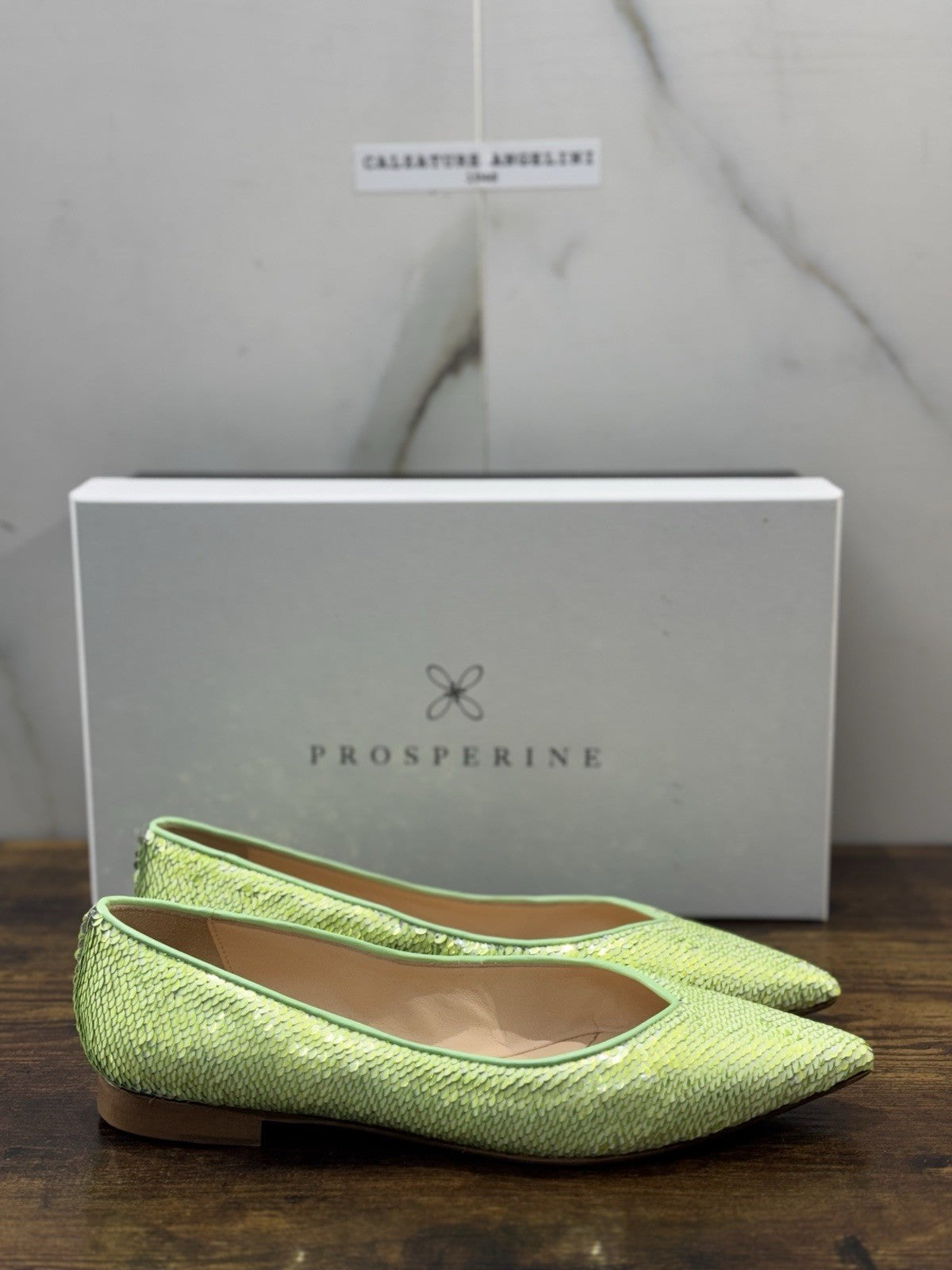 Prosperine Ballerina Crystal Verde   Casual Donna 38