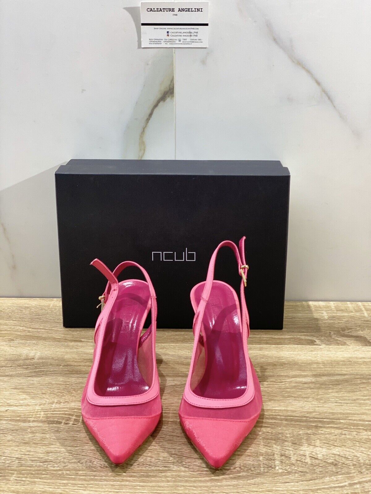 Ncub Sandalo donna Clea rete Fuxia  luxury sandal NCub 36