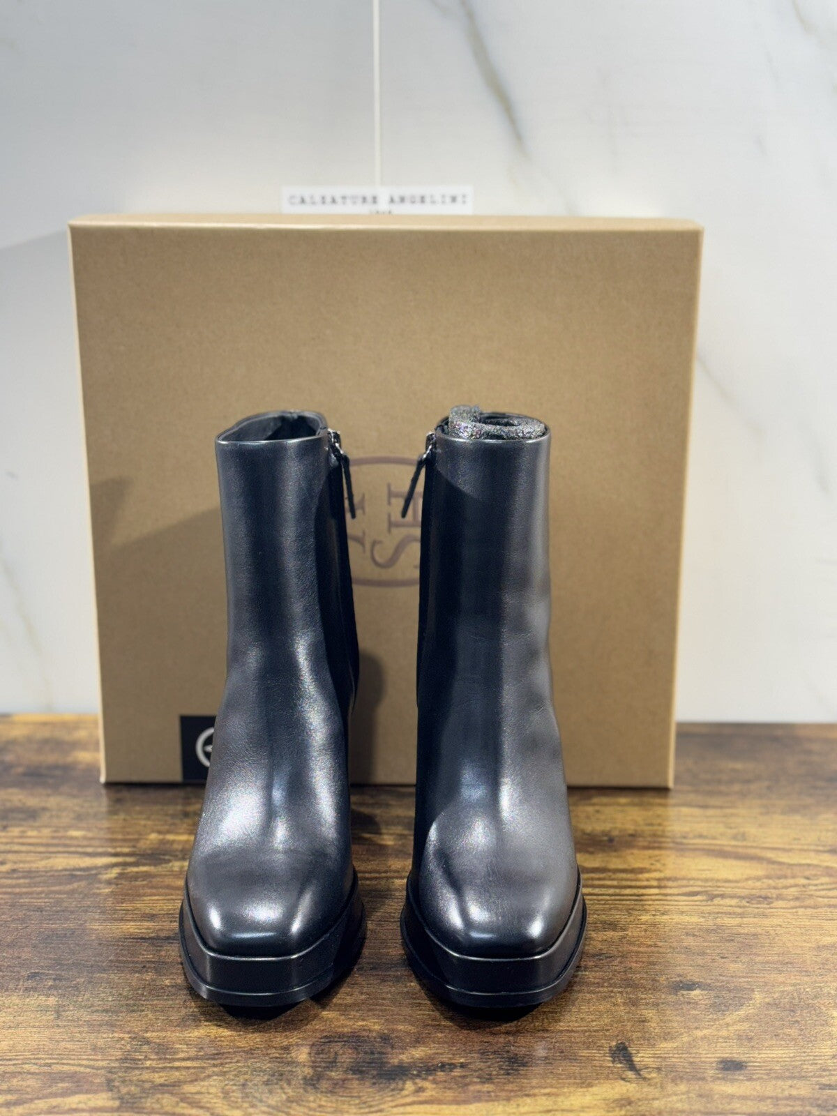 Ash Alyx Stivaletto Donna Pelle Nero Con Tacco Casual Ash Woman Boot 37