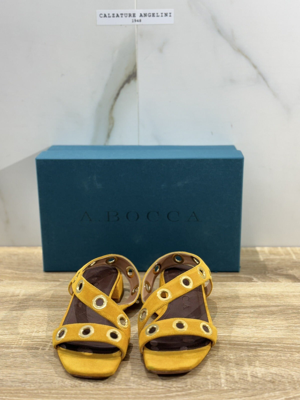 A.Bocca Sandalo Donna Suede Nespola     Luxury Woman Sandal A.Bocca 37