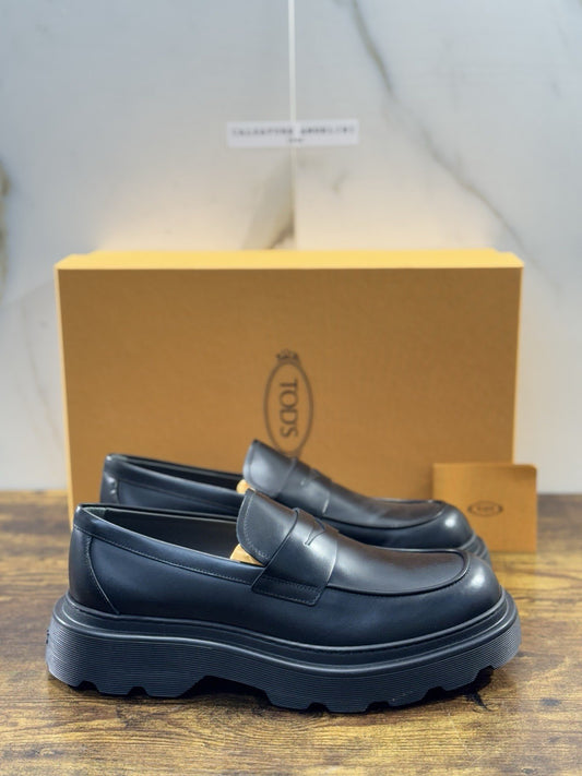Tod’s Mocassino Pelle Nero Commando Extra Light Luxury Tod’s Uomo 44