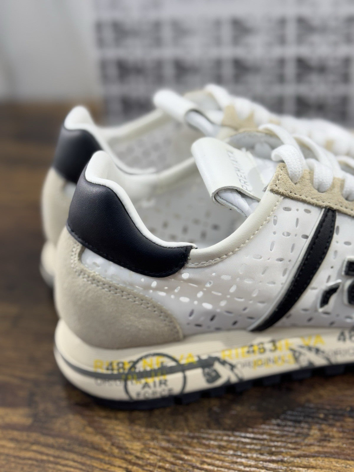 Premiata Lucy Sneaker Pelle Beige  Casual Premiata Scarpa Donna 41