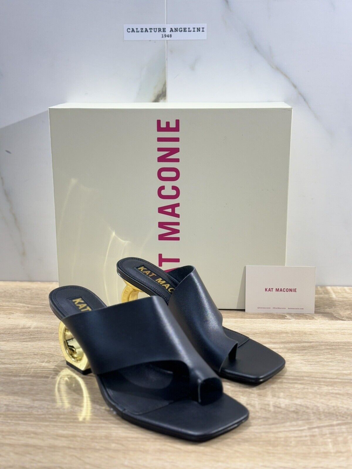 Kat Maconie Sandalo Donna Sigrid Pelle    Nero Luxury Kat Maconie 38