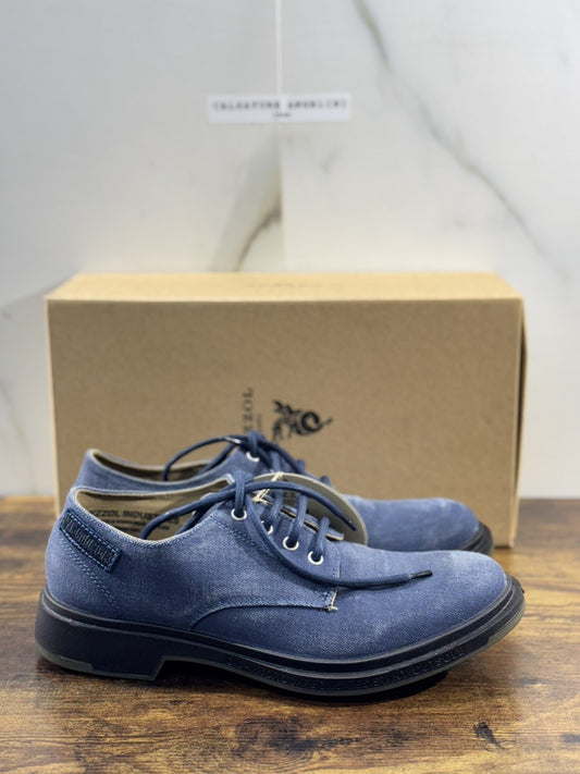 Pezzol 1951 Scarpa Uomo Derby Archivio 62 Canvas Blu 40