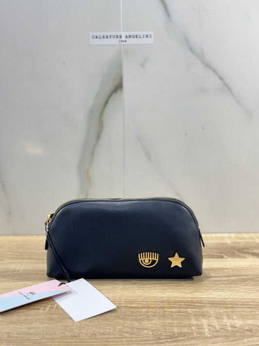 Chiara Ferragni Pochette Donna Nera Metal Eye Star