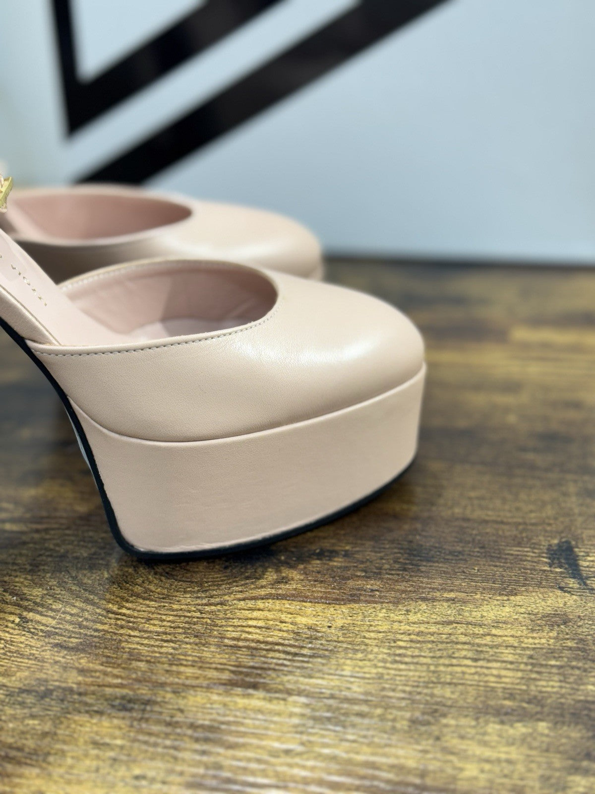 Giampaolo Viozzi Mary Jane Platform   Donna     Con Tacco Made In Italy 37