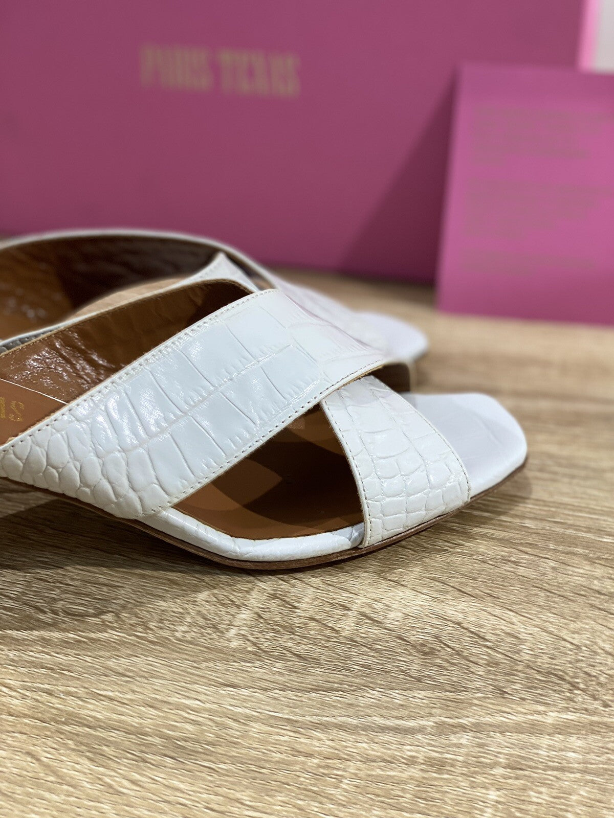 Paris Texas  Criss Sandal Luxury Sandal Paris Texas Donna Bianco Pelle 38