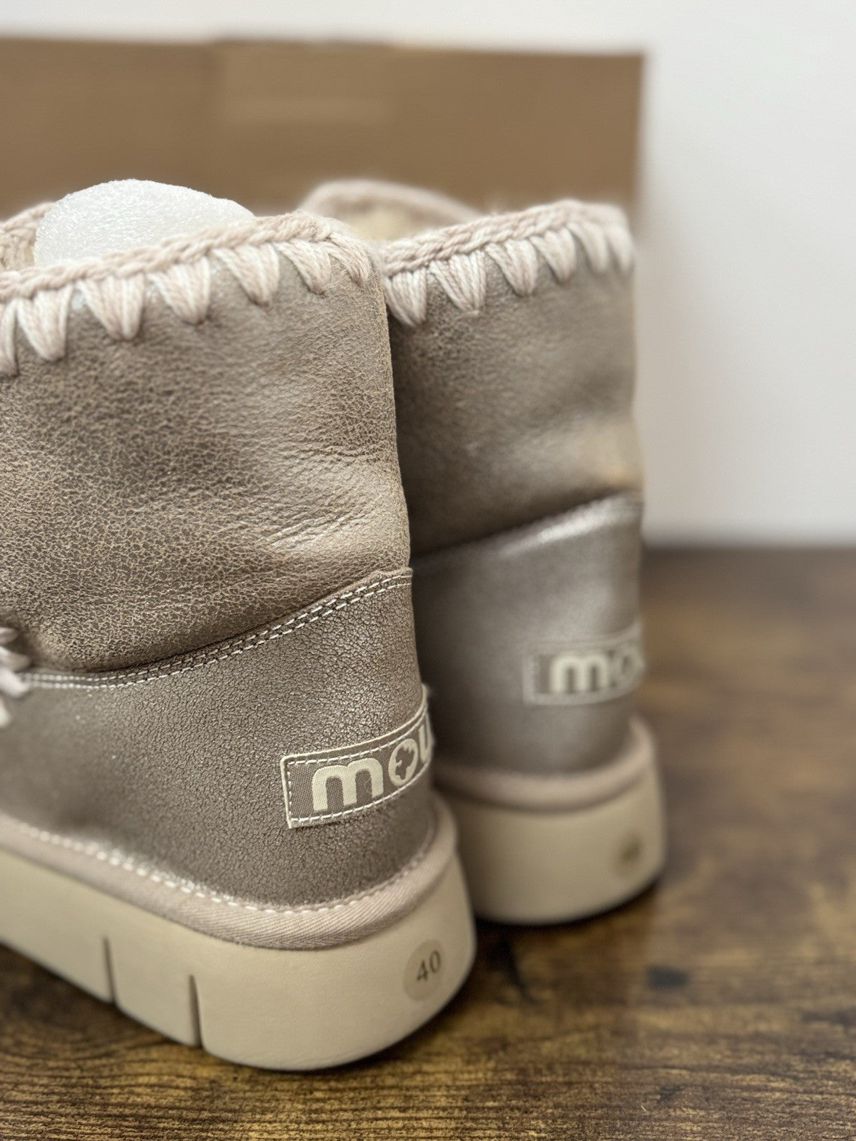 Mou Eskimo 18 Bounce Stone  Metal Casual Mou Boot Donna 40