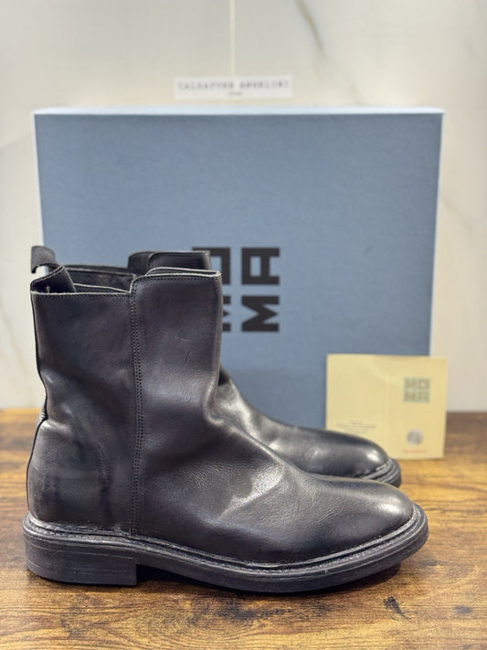 Moma Chelsea Boot Nero   Fatto A Mano In Italia Luxury Moma Boot Donna 41