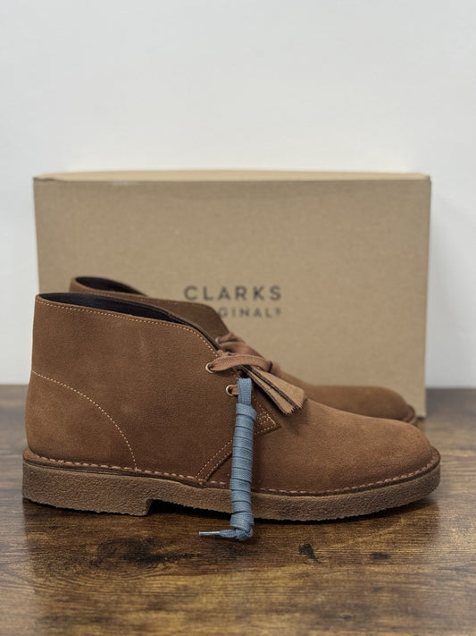 Clarks Desert Boot Icon Suede Cola Casual Uomo 43