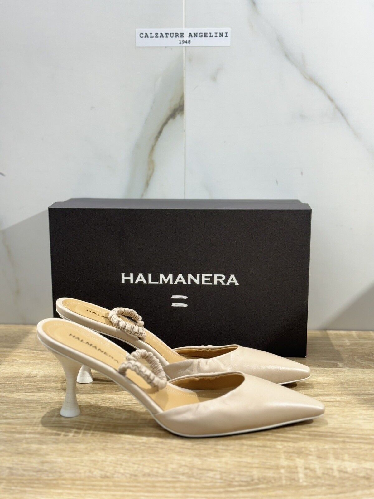 Halmanera Sandalo Donna Velia In Pelle Lino    Luxury Shoes 41