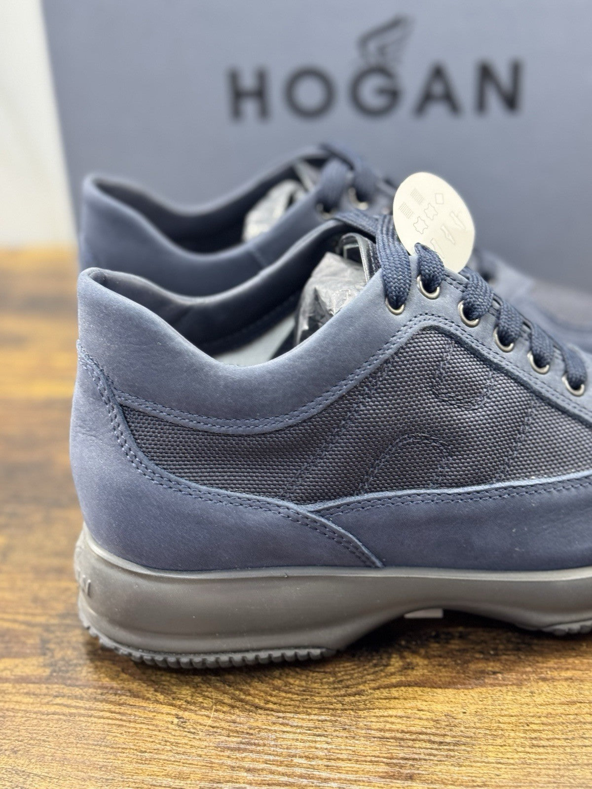 Hogan Interactive Pelle  Blu  Casual Uomo Hogan 39.5
