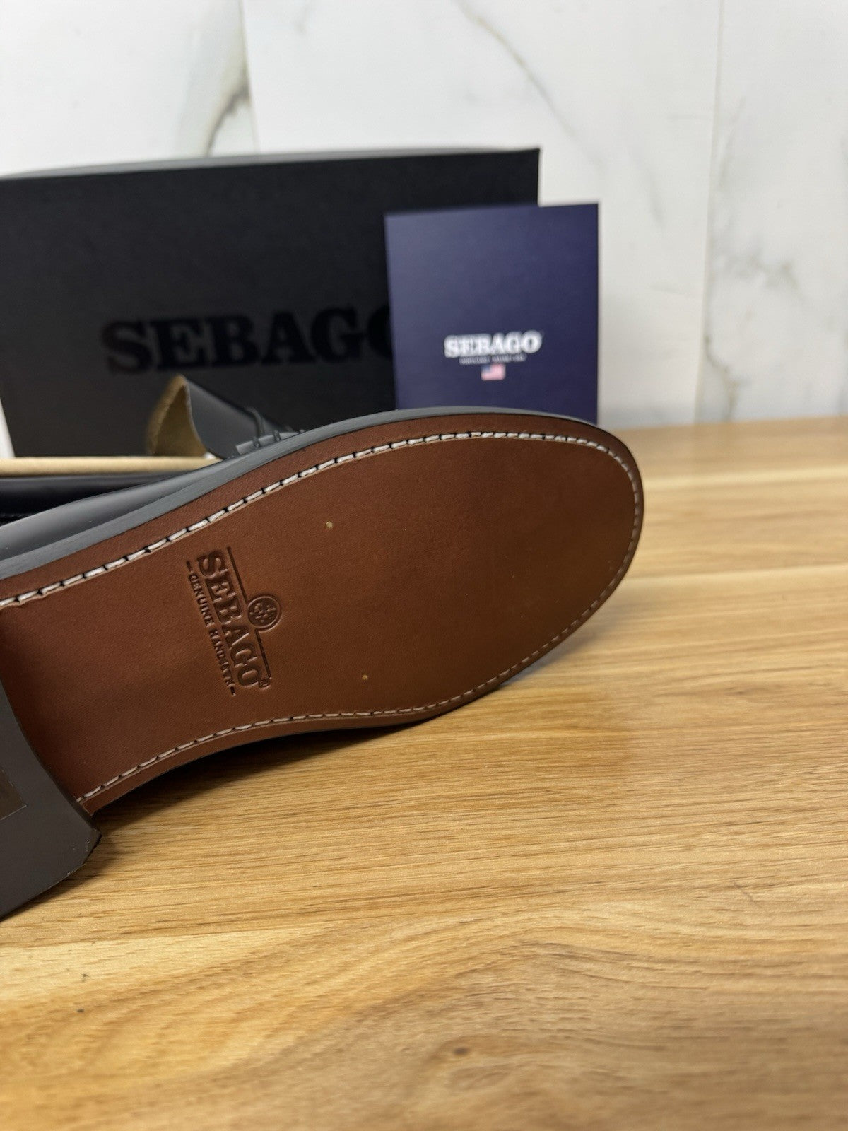 Sebago Classic Dan Pelle Nero Casual Sebago Uomo 43.5