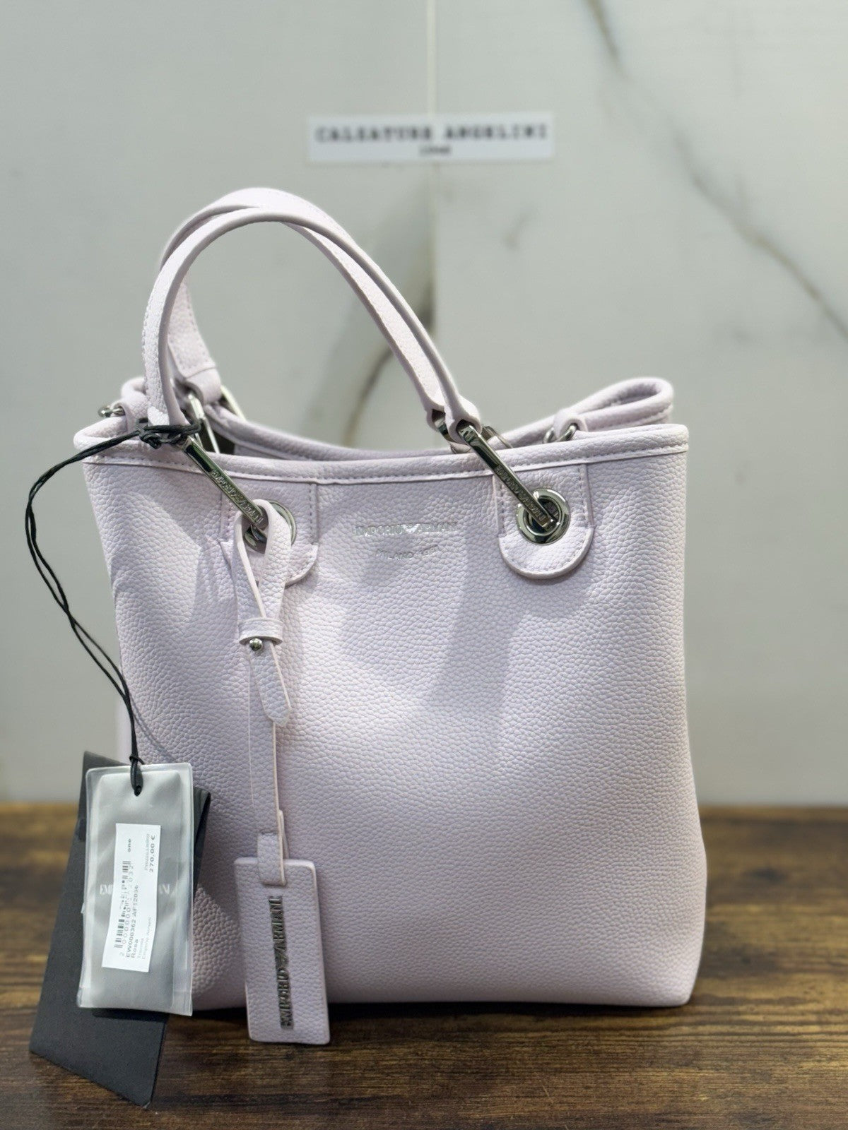 Emporio Armani Shopping Verticale Myea Stampa Cervo    Casual Armani Borsa Donna