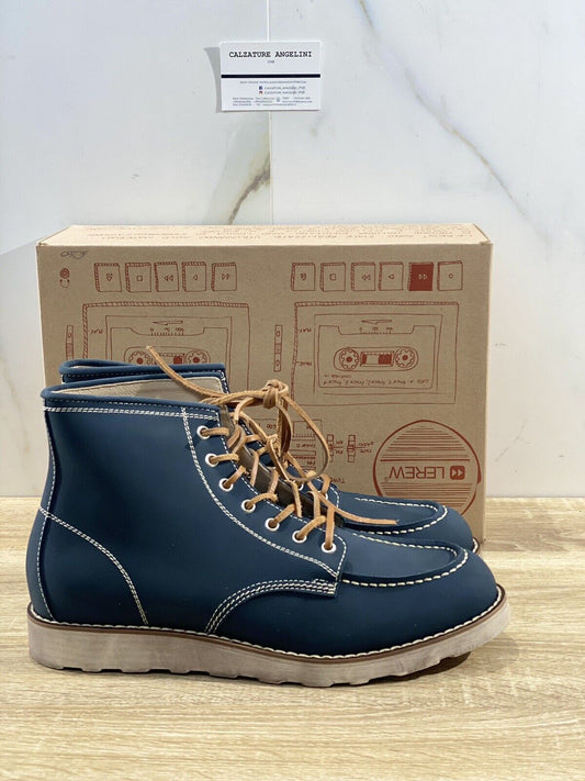 Lerew Track 21 Mid Stivaletto Uomo Mountain Boot Nabuk Navy  45