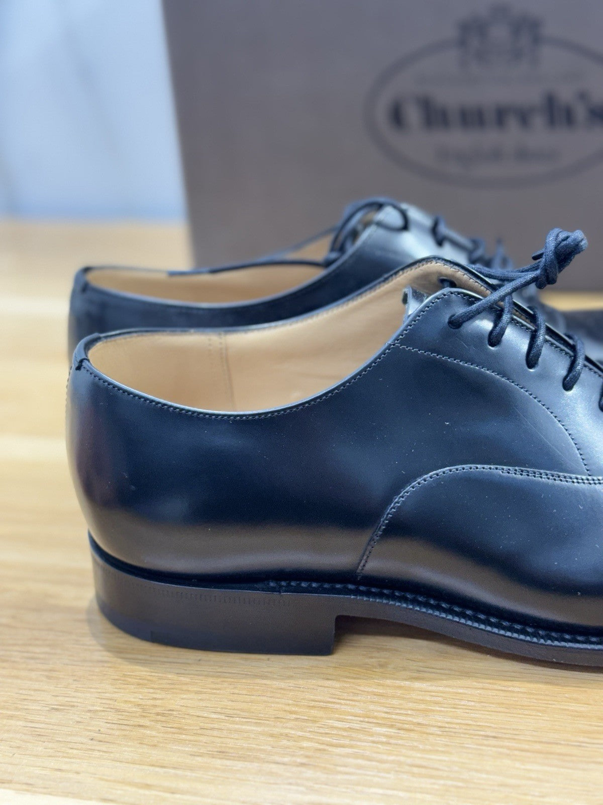 Church’s Consul Pelle Nera  Fondo Cuoio Polishbinder    Luxury Church’s Uomo 40