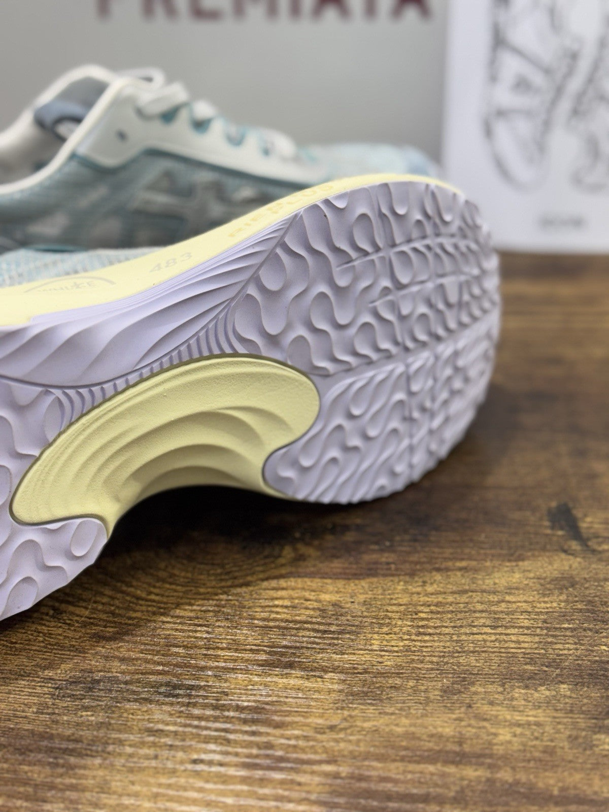 Premiata Timeless Trainer Sneaker Hill Azul     Casual Premiata Scarpa Donna 40
