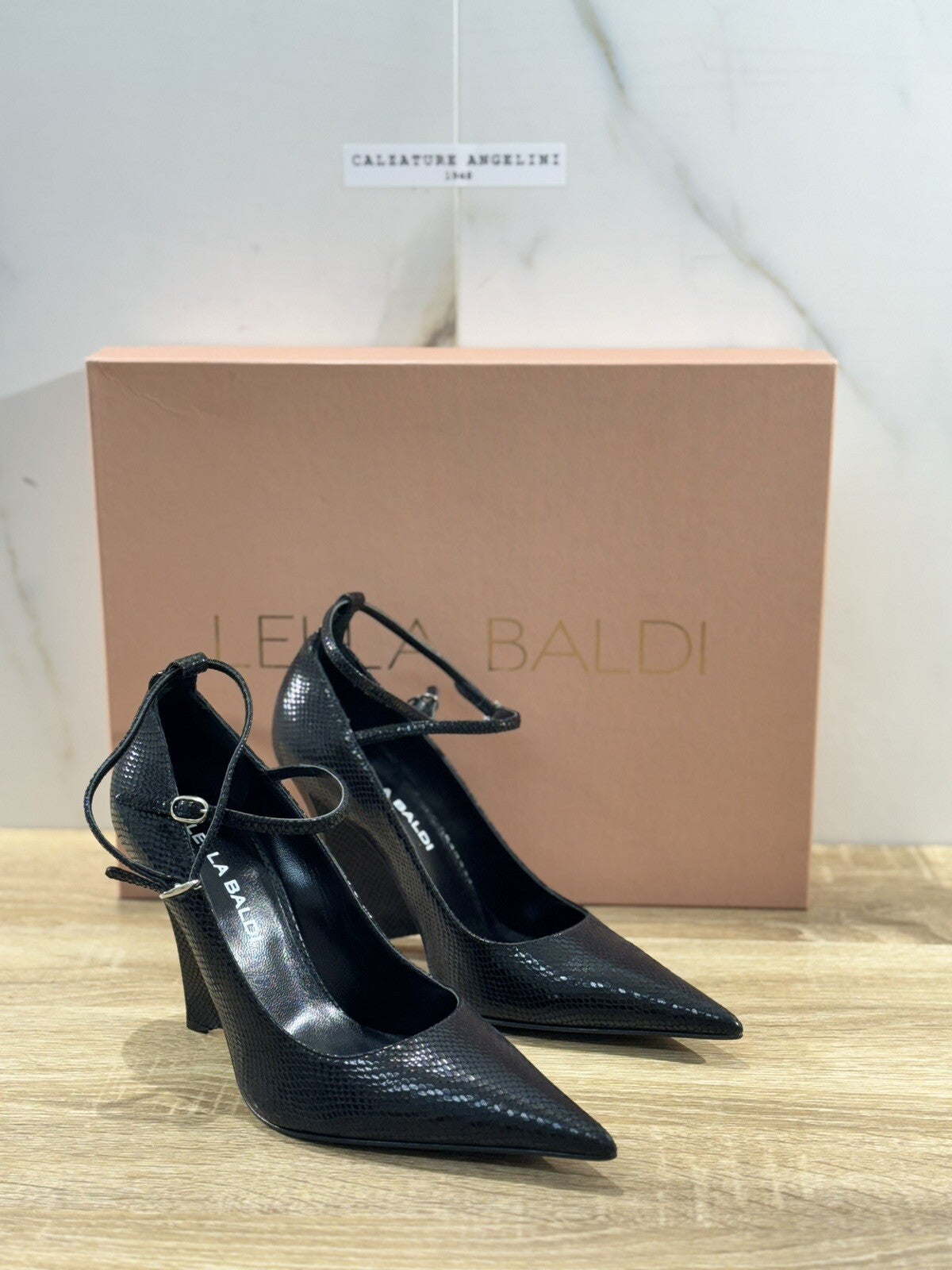 Lella Baldi Décolleté Donna LT735 Pelle Nero  Luxury Woman Shoes  Lella Baldi 39