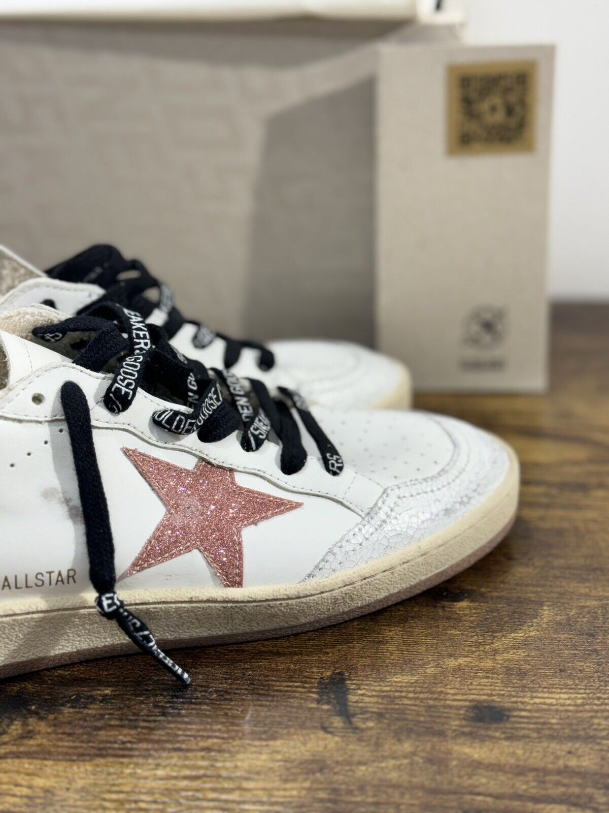 Golden Goose Sneaker Donna Ballstar White    Pelle Luxury Woman Golden Goose 39