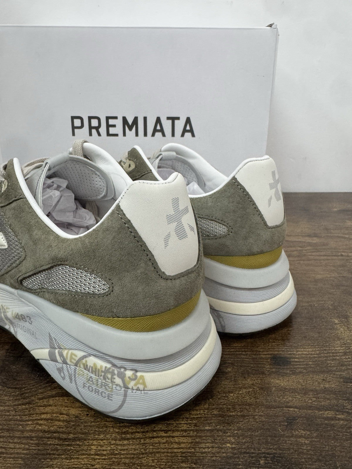 Premiata Moerun Sneaker Suede Verde Casual Premiata Uomo 43