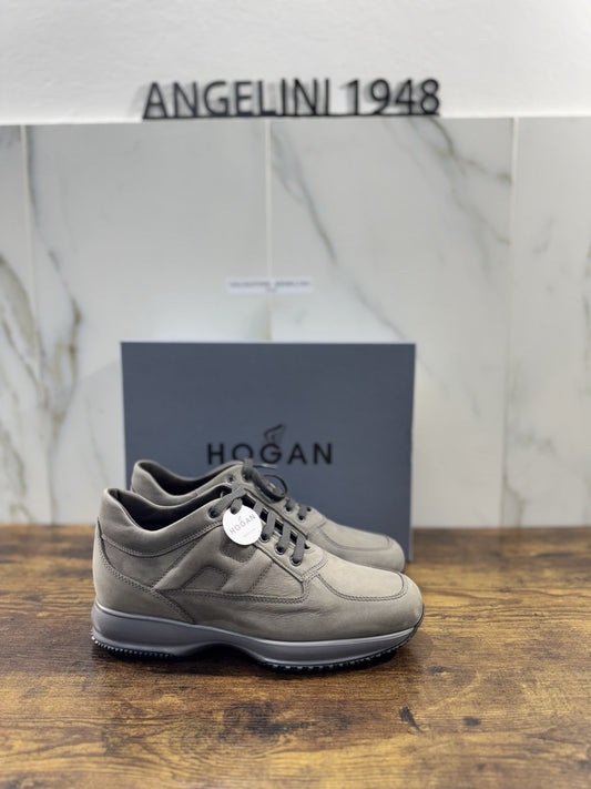 hogan interactive Sneaker Pelle Nabuk Carbone Uomo 42.5