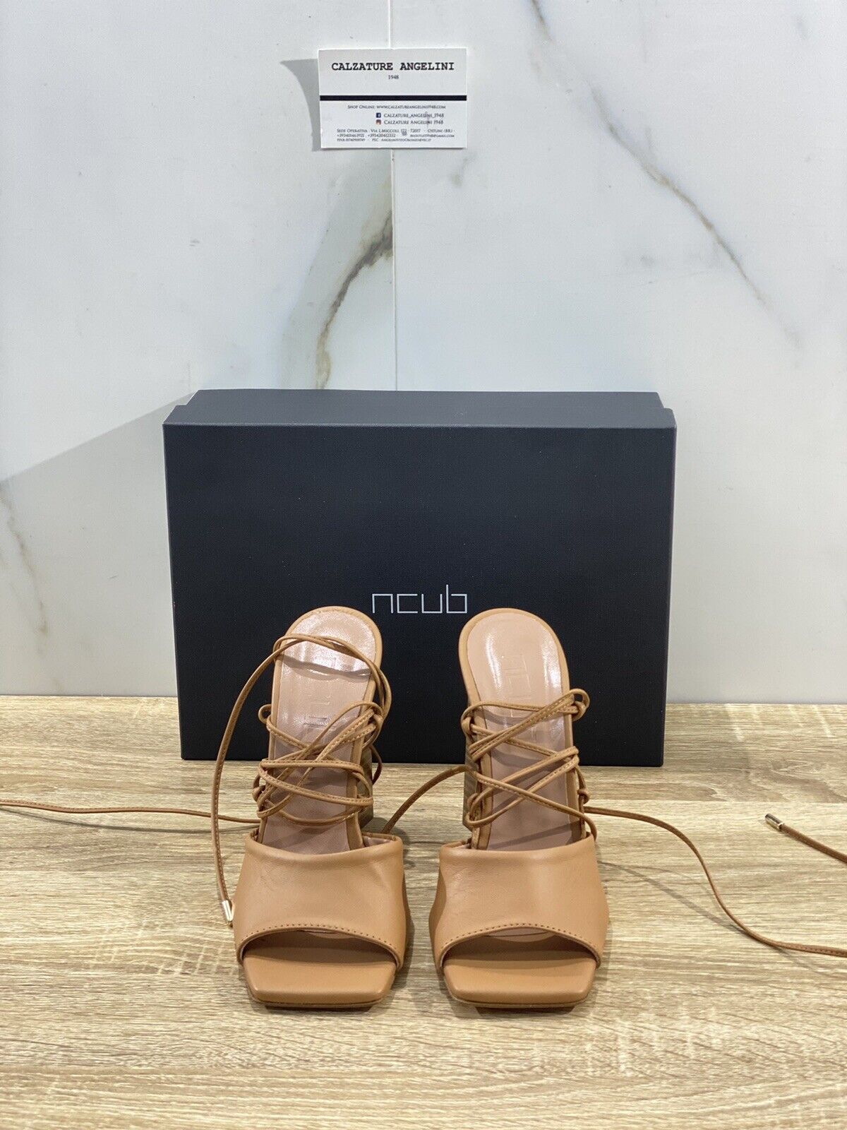 Ncub Sandalo donna Wendy 40 luxury sandal NCub Pelle Cuoio 39