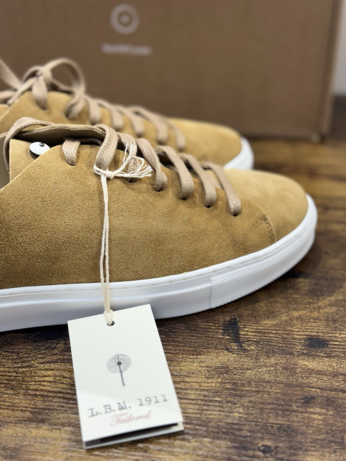 L.B.M 1911 Sneaker Suede Senape Casual Scarpa Uomo 41 